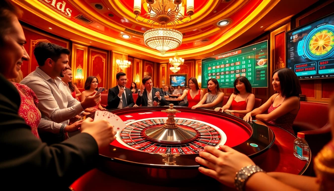 Experience the thrill of gambling at 789win223.com with vibrant casino visuals and exciting gameplay.