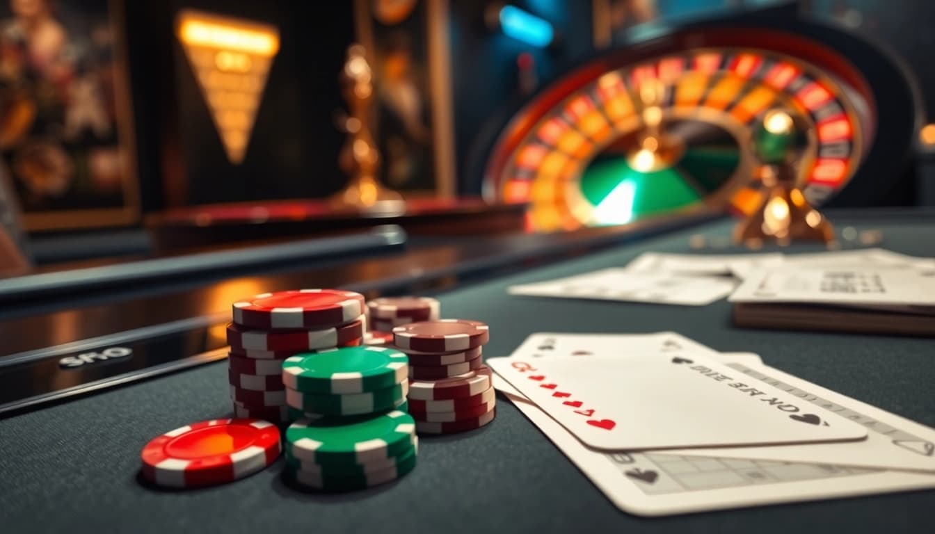 Experience Lô đề online betting at a luxurious virtual gambling table filled with excitement.