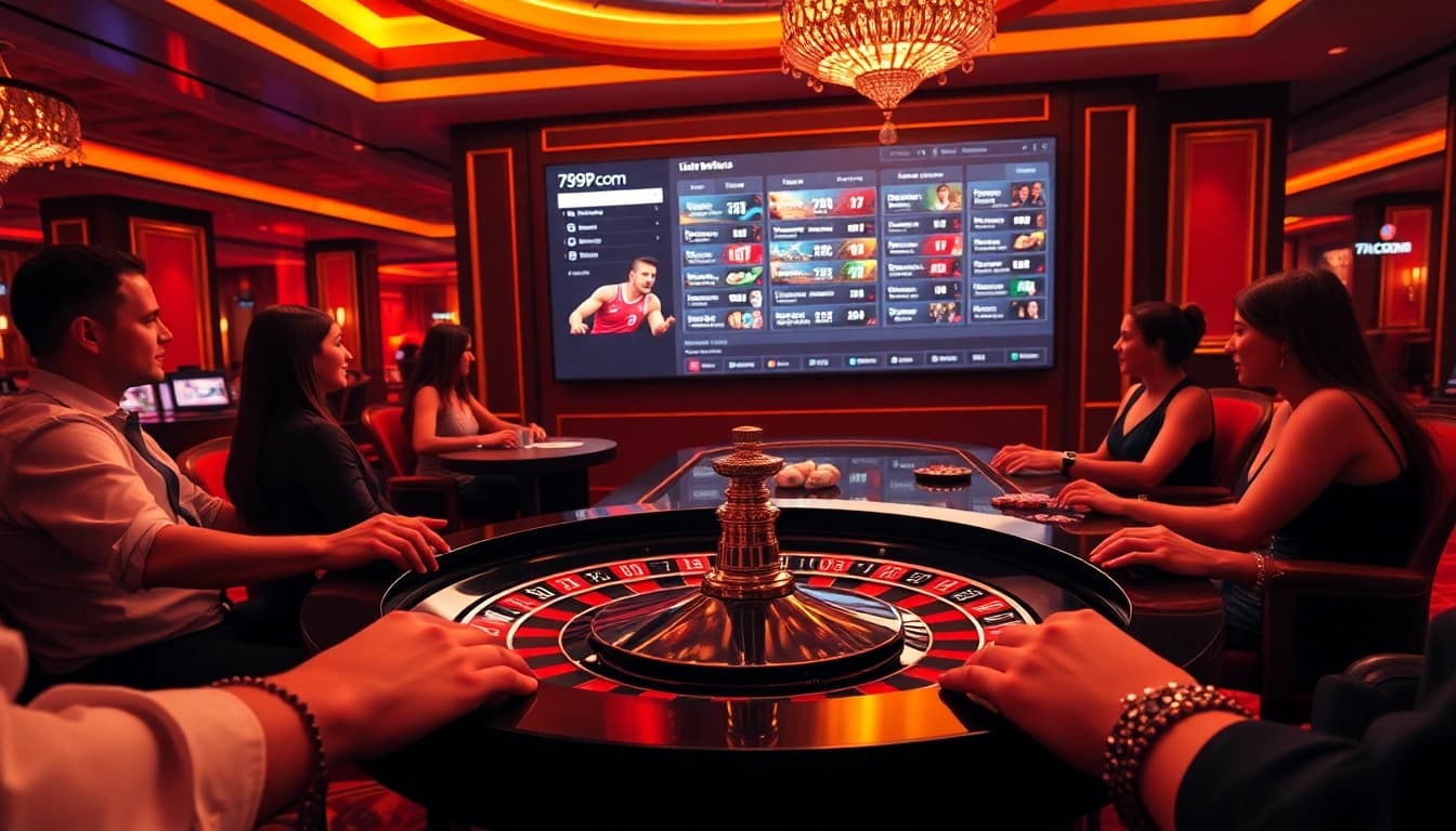 Experience the excitement of live betting at 789P COM with vibrant casino visuals and thrilling gameplay.