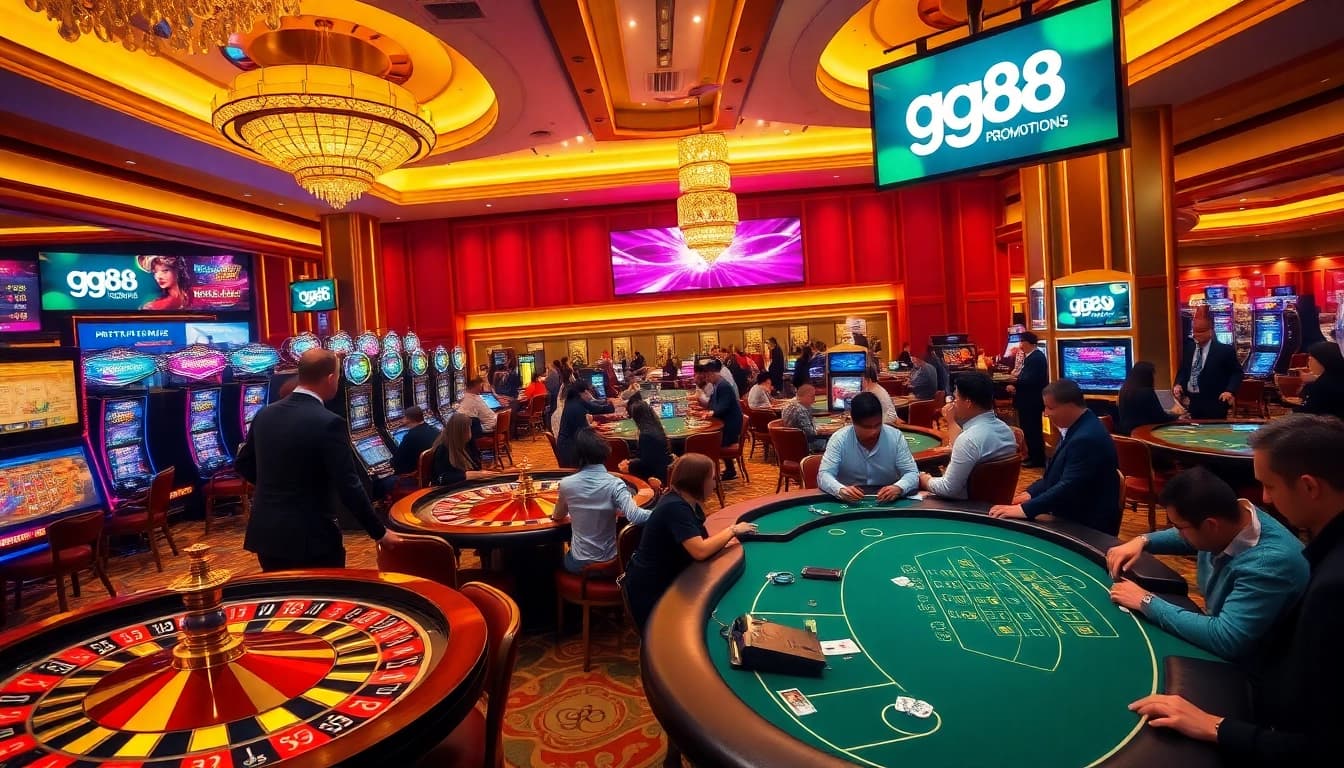 Experience excitement at gg88 with vibrant casino games and professional dealers.