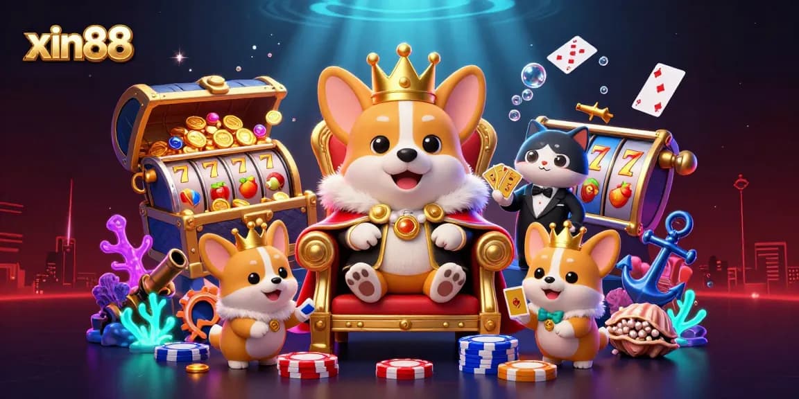 Engage in thrilling gameplay with xin88 amidst vibrant slots and dynamic casino elements.