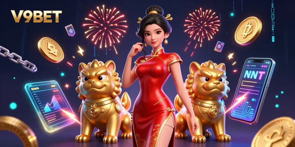 Bet with V9BET for exciting gaming adventures amid dazzling 3D visuals and energetic atmosphere