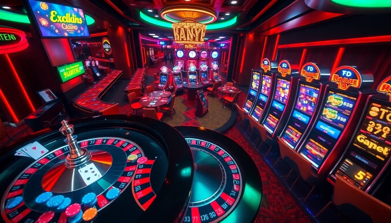 Experience exhilarating gameplay with Hit Club's vibrant online casino interface showcasing roulette and poker.