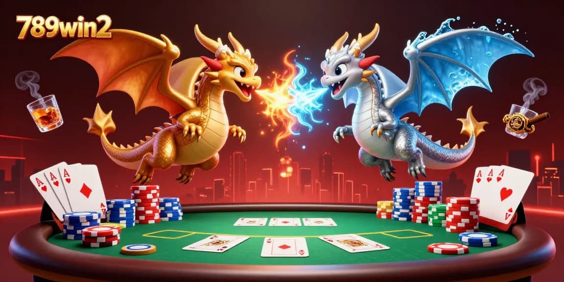 Engage with thrilling gaming adventures at 789win2 with stunning 3D dragon artwork.