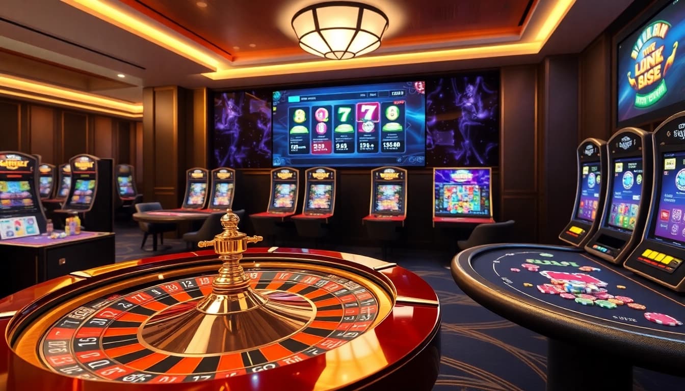 Experience the excitement of Sumclub with vibrant casino games and dynamic betting options.
