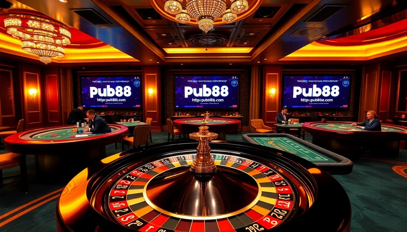 Experience vibrant gameplay at https://pub88us.com/ with luxurious tables and exciting casino action.