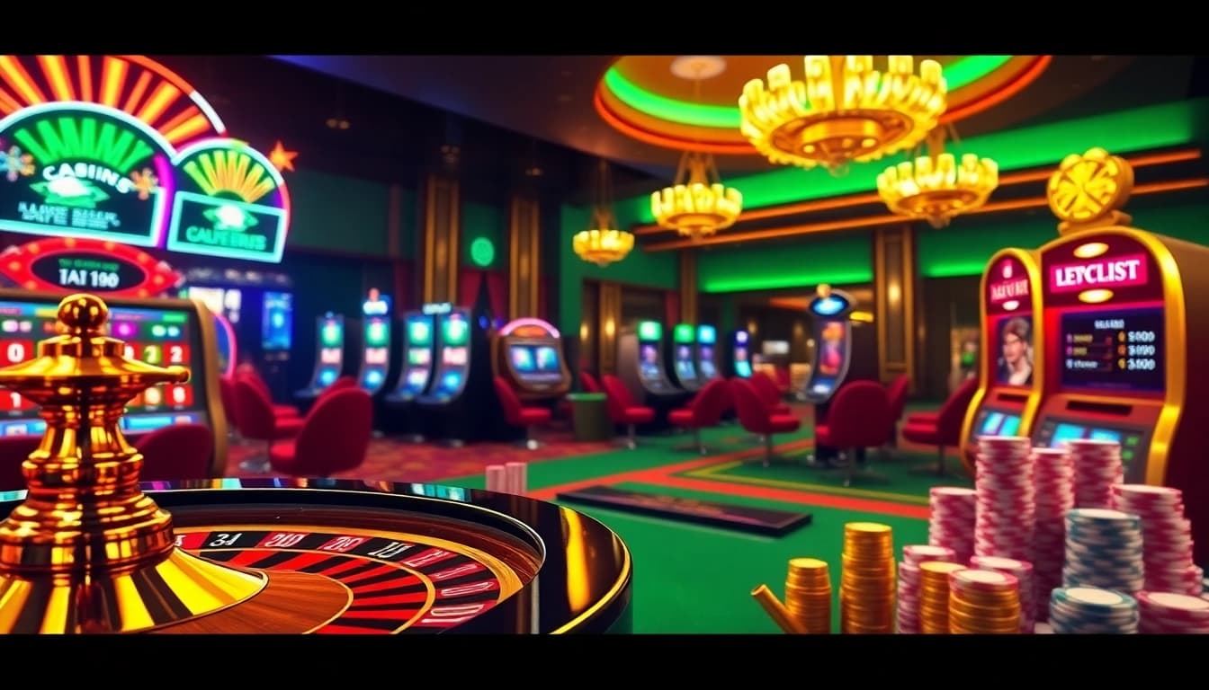 Experience thrilling gambling action with B52's vibrant online casino games.