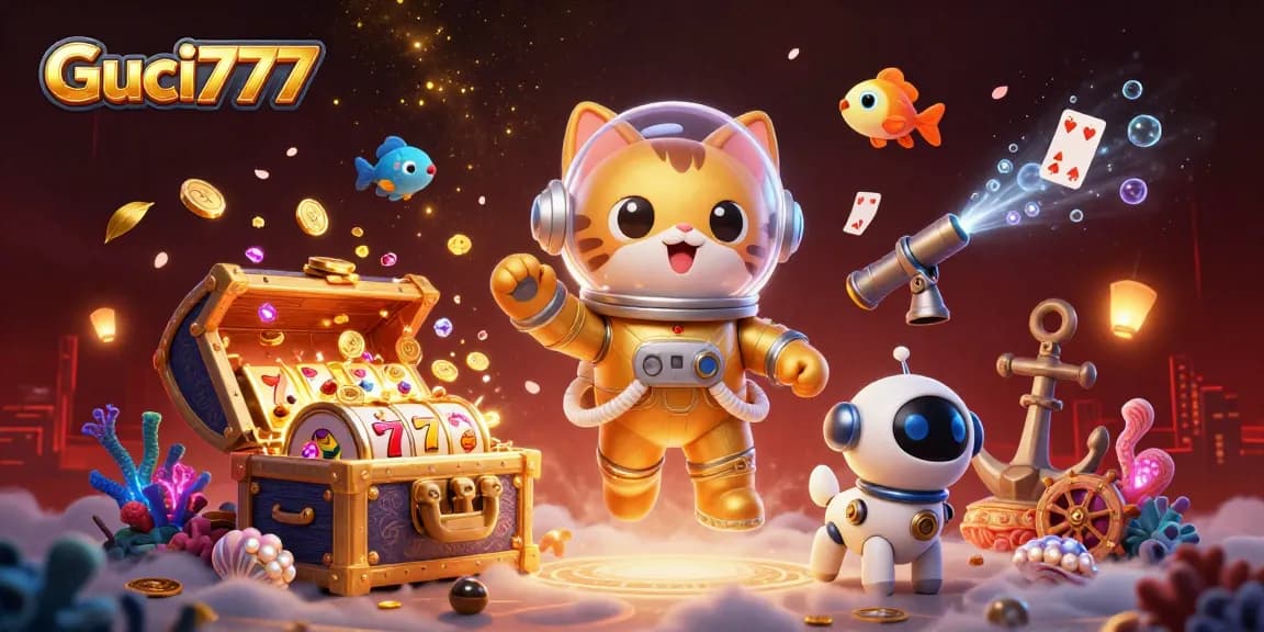 Guci777 memicu kegembiraan dengan simbol slot dan karakter permainan yang menarik