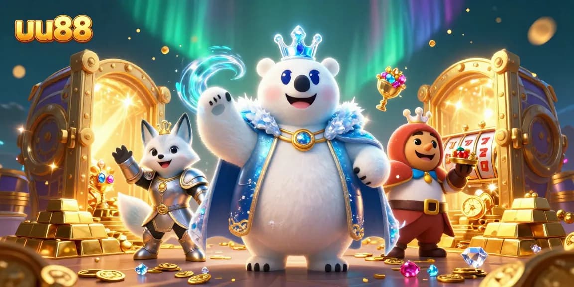 Spin the reels for endless thrills with uu88 in a magical casino landscape filled with treasures.