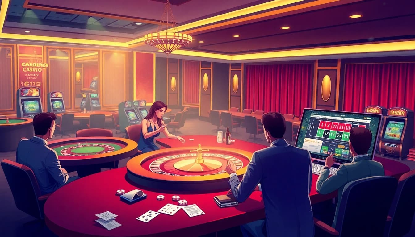 Experience thrilling gameplay at e28 malaysia with vibrant casino tables, live dealers, and engaging slot machines.