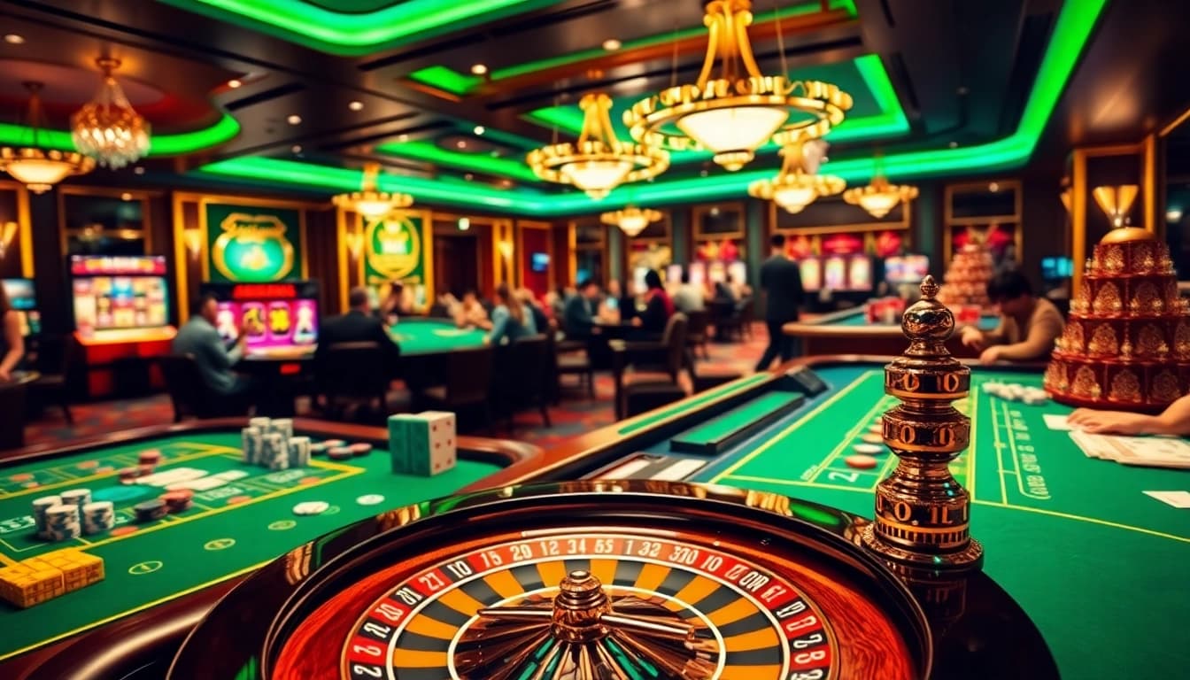 Players enjoying exciting games and slots at 789win's impressive online casino.
