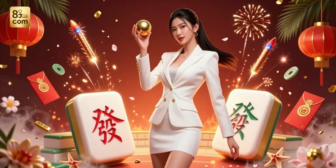 Experience thrilling gaming at 88aa com with a stunning roulette scene featuring a glamorous Asian woman in a tuxedo.