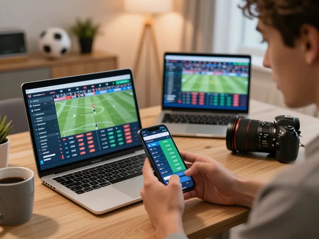 Betting strategy in action with Ricbet mobile app displaying live sports odds