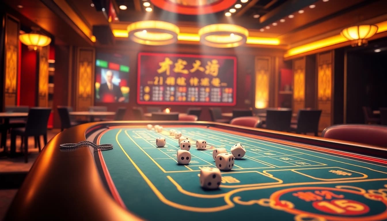 Players engaging with Tài Xỉu MD5 online interface showcasing vibrant graphics and virtual chips.