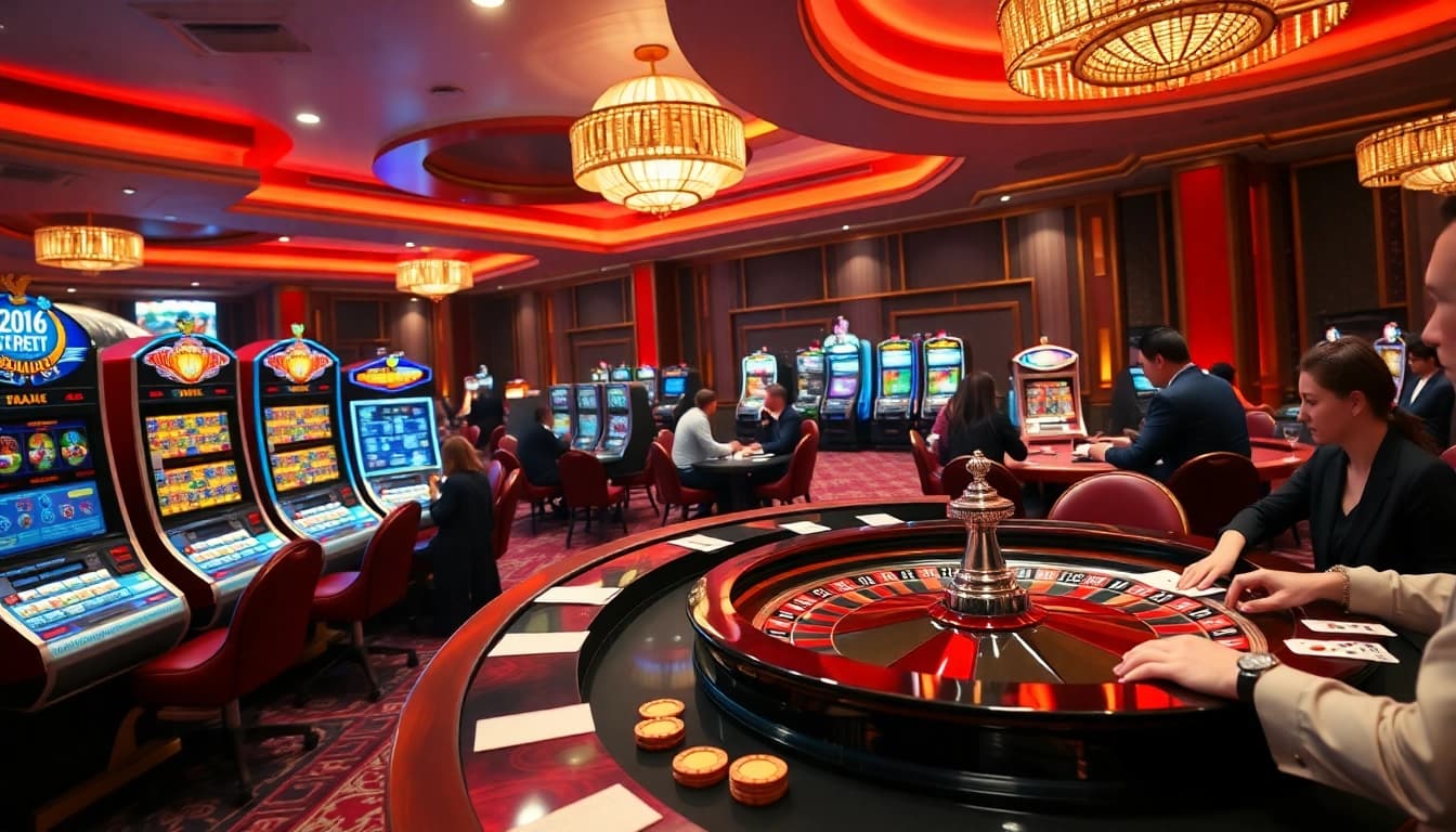 Experience the excitement of 8kbet with dynamic casino games featuring poker chips and roulette.