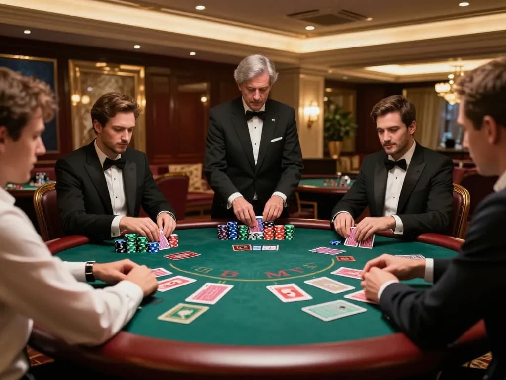Place bets at an upscale blackjack table with giải mã số học insights by professional dealers.
