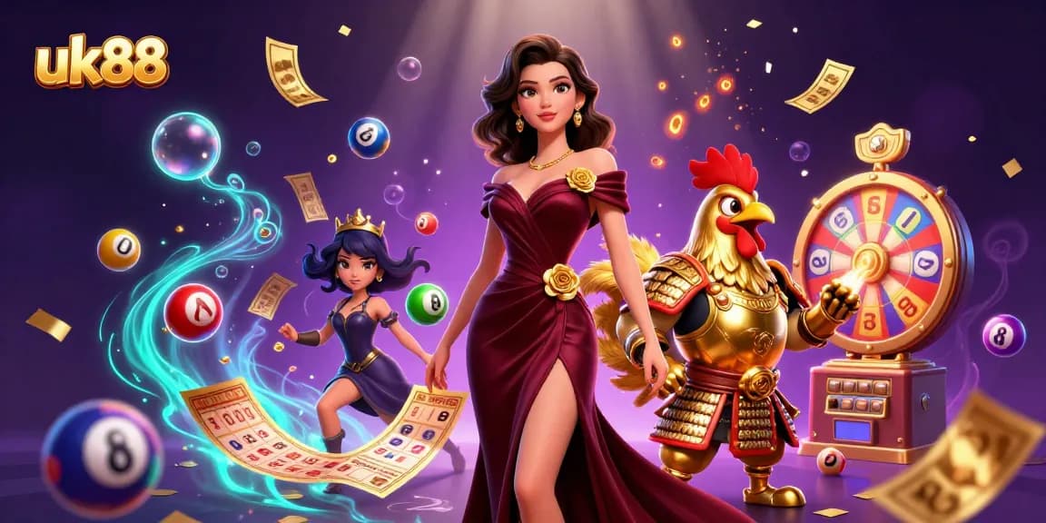 Experience thrilling games at uk88 with vibrant lottery elements and dynamic characters.