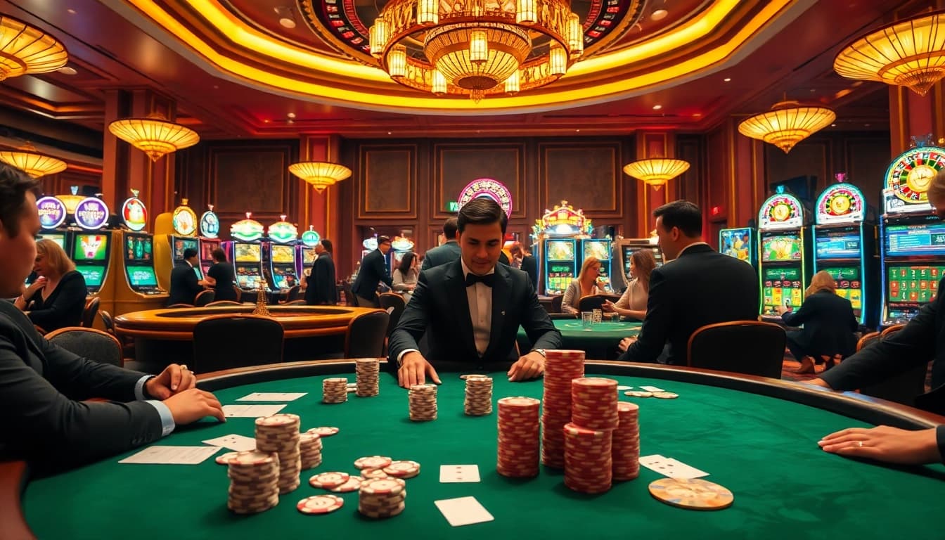 Experience vibrant casino excitement at https://gg88.biz/ with engaging poker games and slot machines.