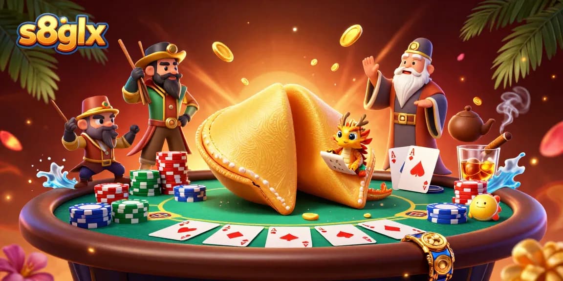 Engage in thrilling poker action at s8glx with a vibrant fortune cookie adventure alive with color and excitement.