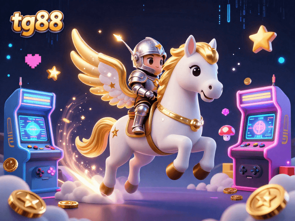 Engage with tg88's online gaming universe, blending celestial adventure with arcade excitement.
