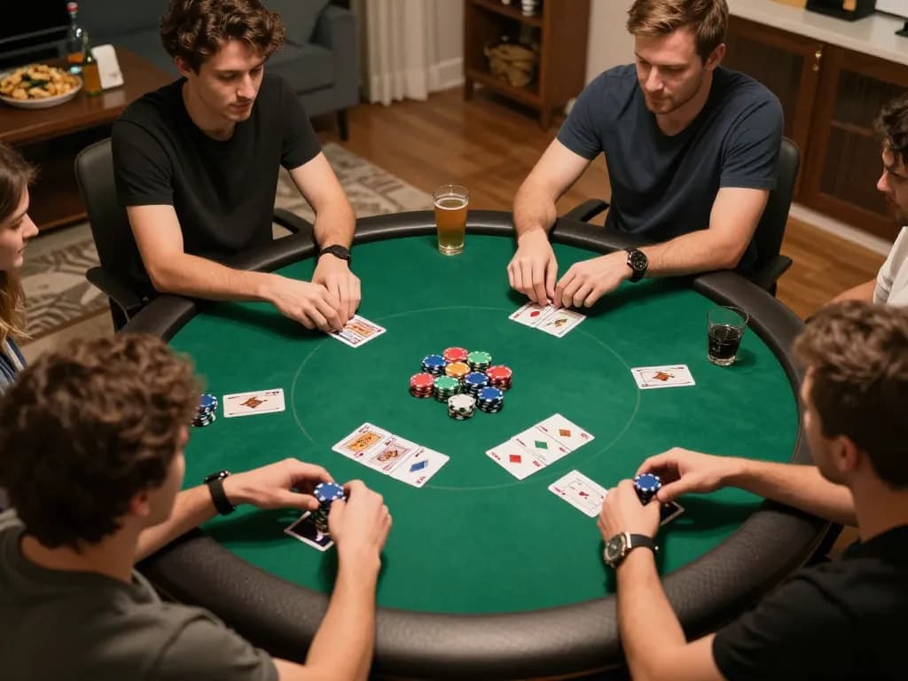 MM88 poker night with friends showcasing strategy and excitement
