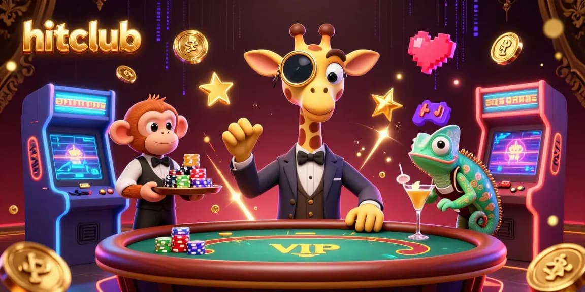 Join the excitement at hitclub with vibrant casino games and colorful characters!