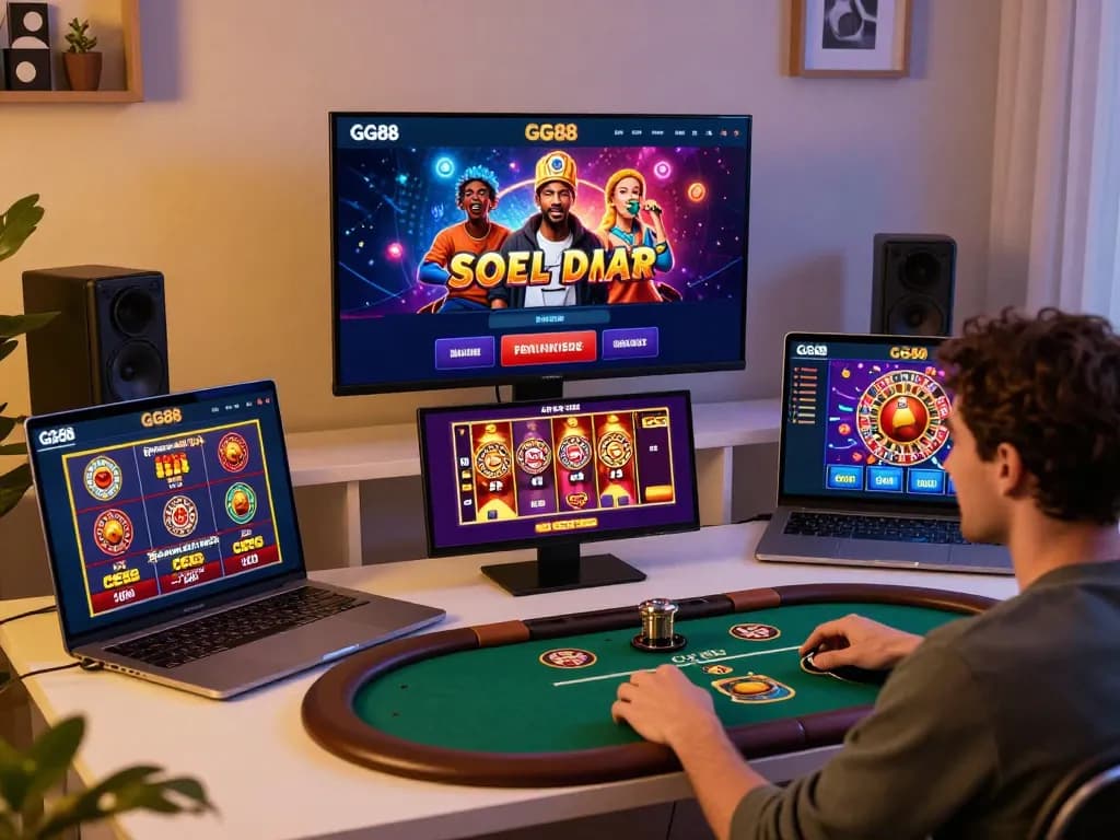 Experience dynamic gameplay on GG88 platform with vibrant online casino setup.
