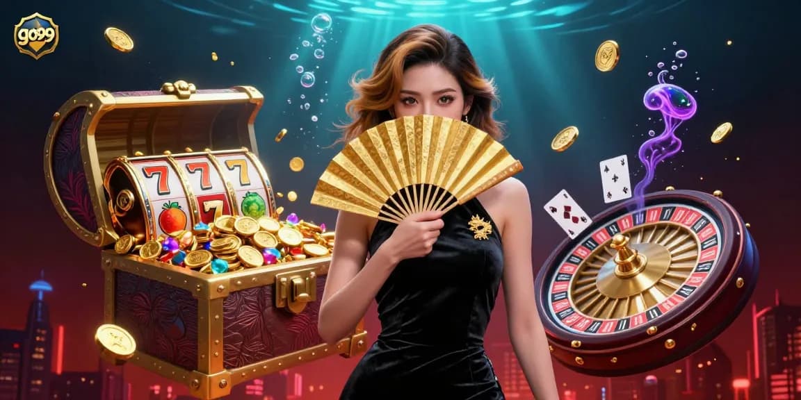 Experience the excitement of go99 with stunning slot reels and a captivating gaming ambiance.