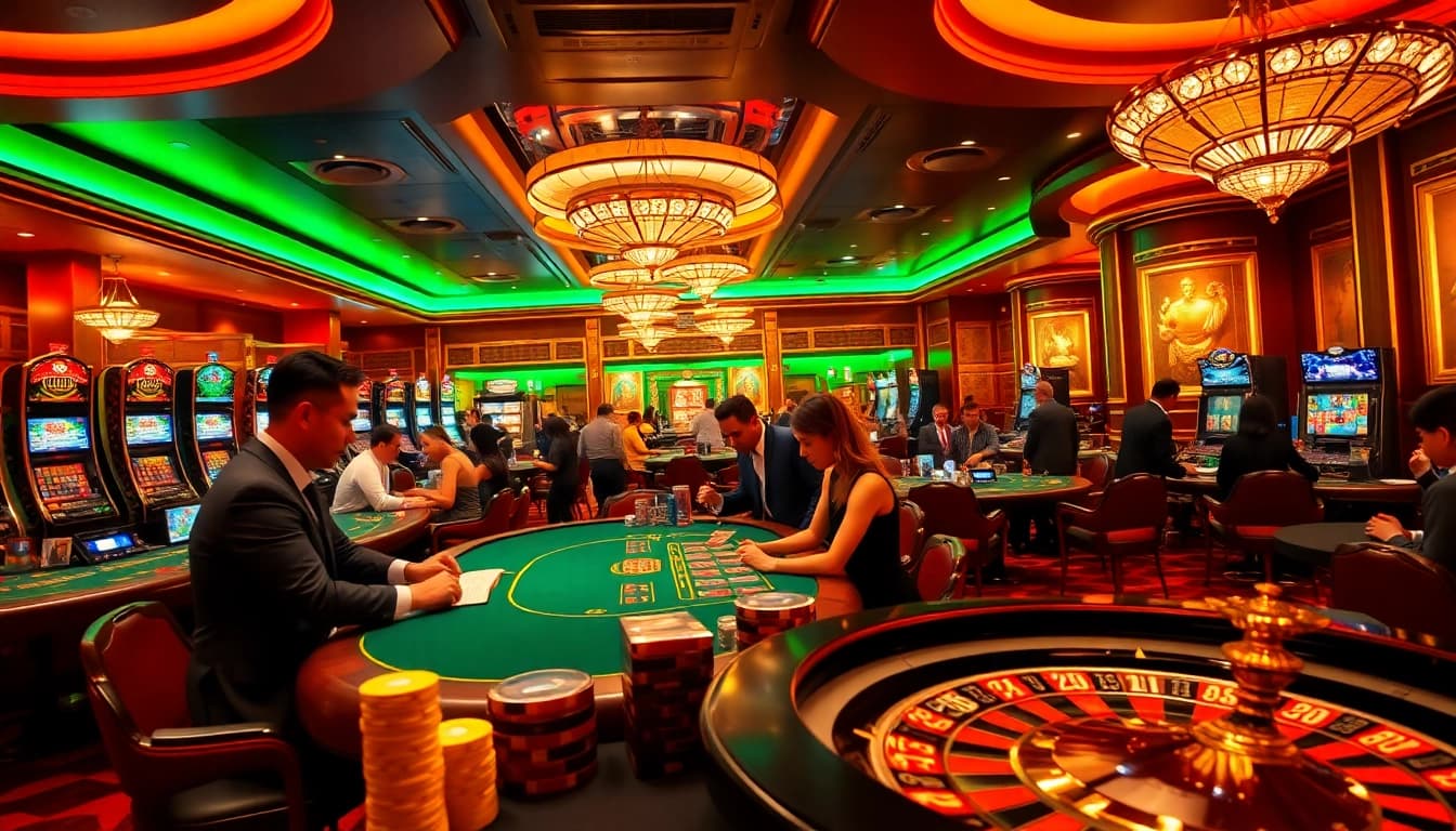 Experience the thrill of gambling at tg88 with exciting table games and vibrant casino atmosphere.
