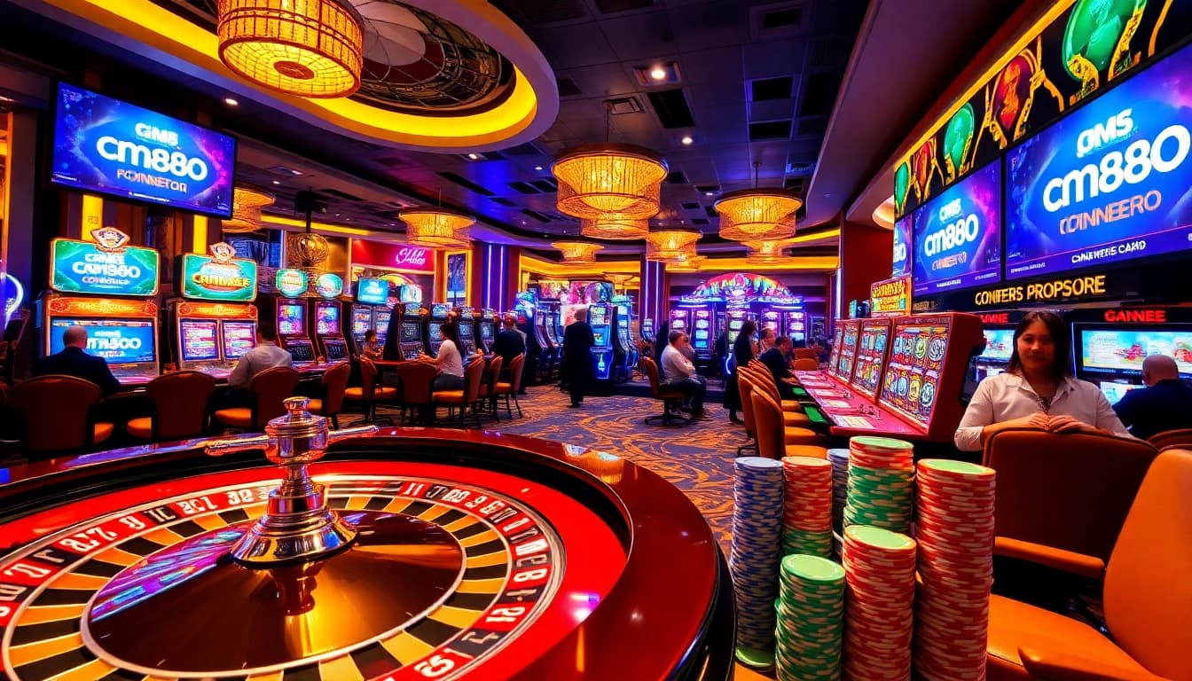 Experience thrilling games at cm88.com with vibrant casino games like roulette and slots.