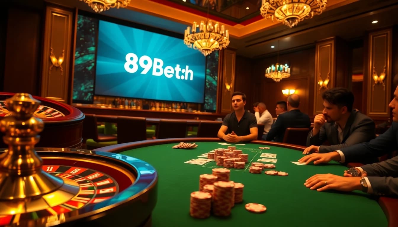 Experience thrilling gameplay at 89bet.sh with luxury poker and casino elements.