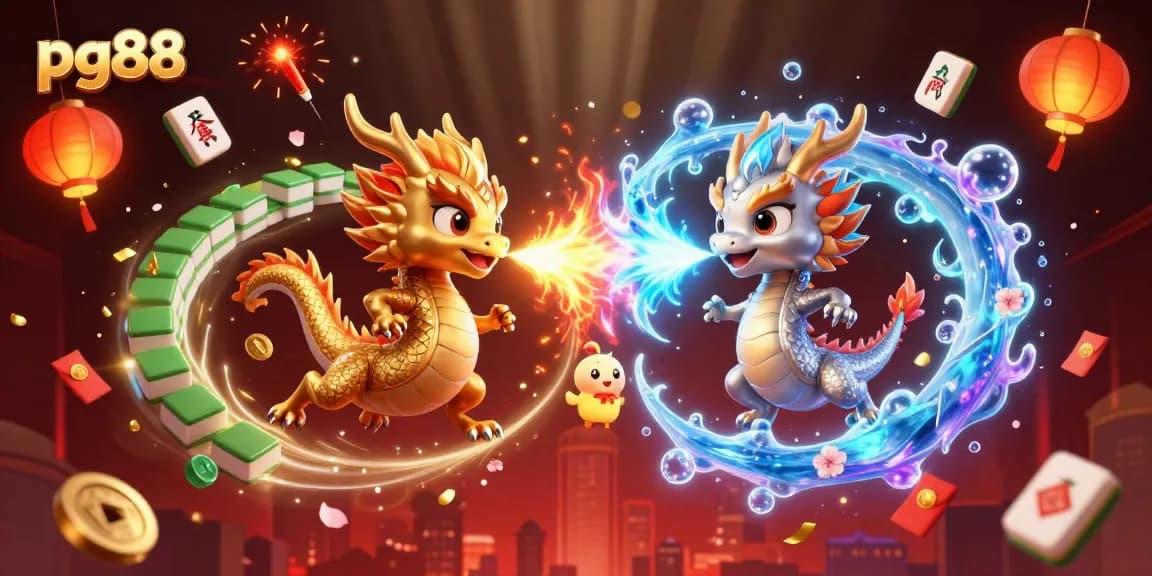 Engage in thrilling gameplay at pg88, featuring fierce dragon battles and rich casino elements.