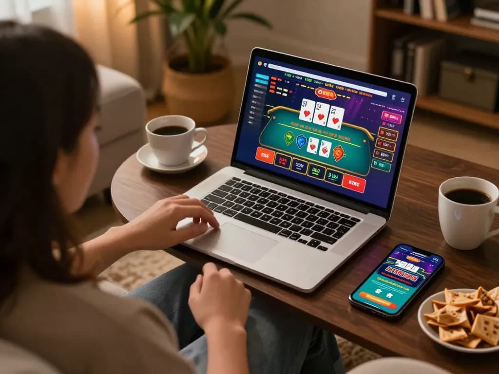 Engaging online gambling experience at https://fabet.credit/ with live dealer games and cozy home setup.