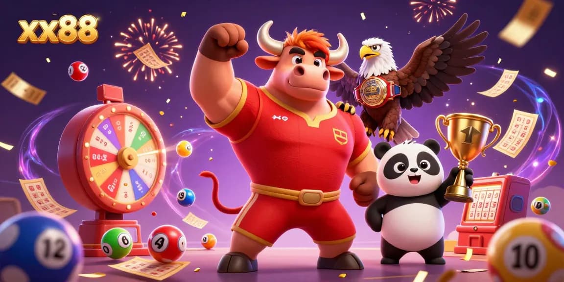 Celebrate with the thrilling action of xx88’s vibrant casino games featuring energetic characters.