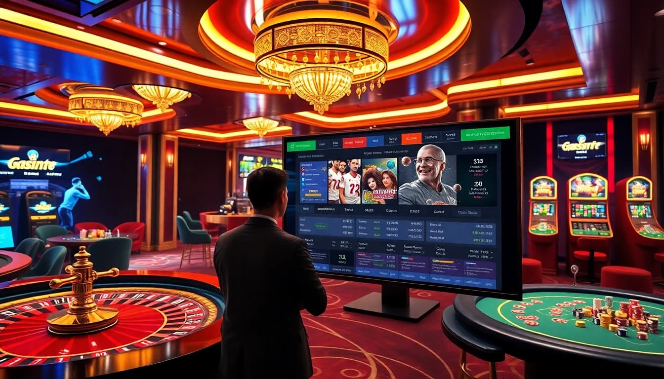 Experience betting excitement on the trang chủ 8kbet platform featuring vibrant casino games and sleek design elements.