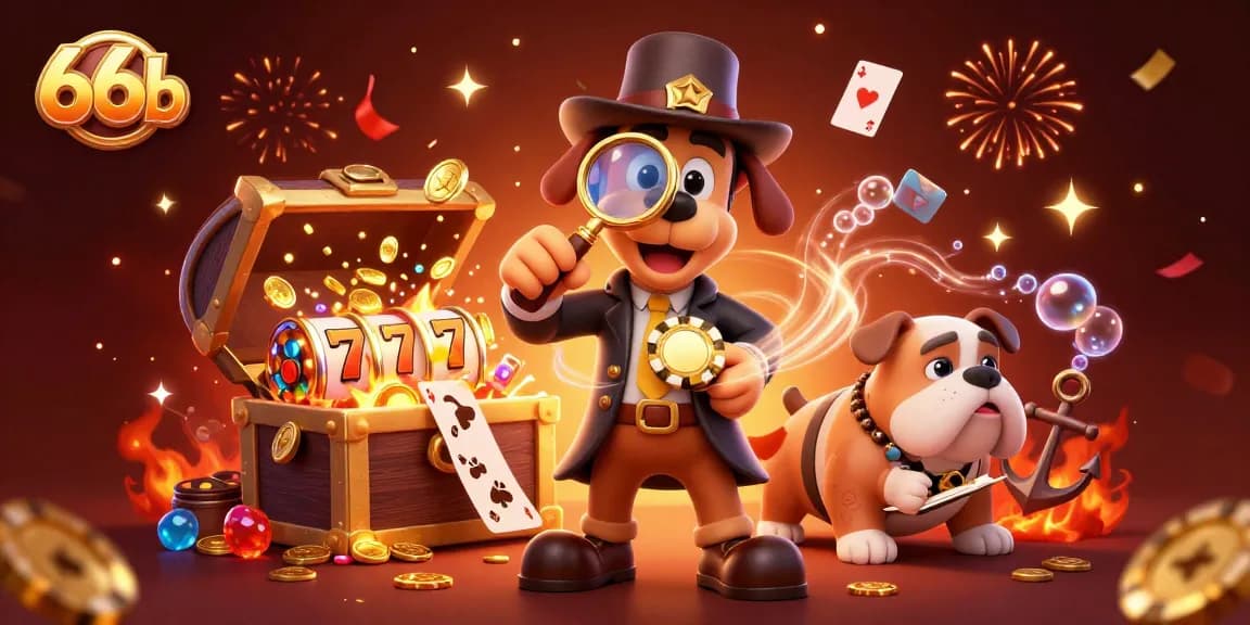 Examine winning strategies in 66b casino games with a detective uncovering poker chip clues.