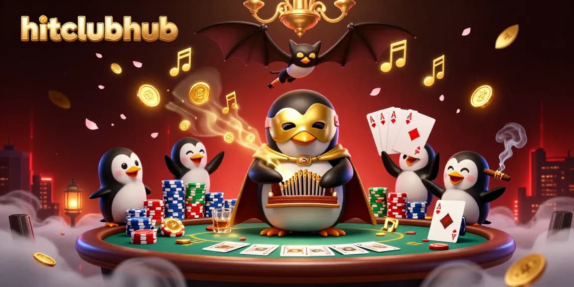 Experience thrilling gameplay at hitclubhub with engaging poker action and festive casino elements.