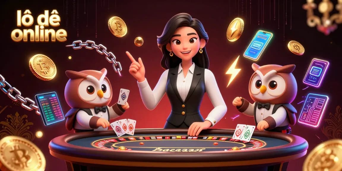 Experience lô đề online with professional dealers and dynamic gaming elements in this vibrant casino scene.