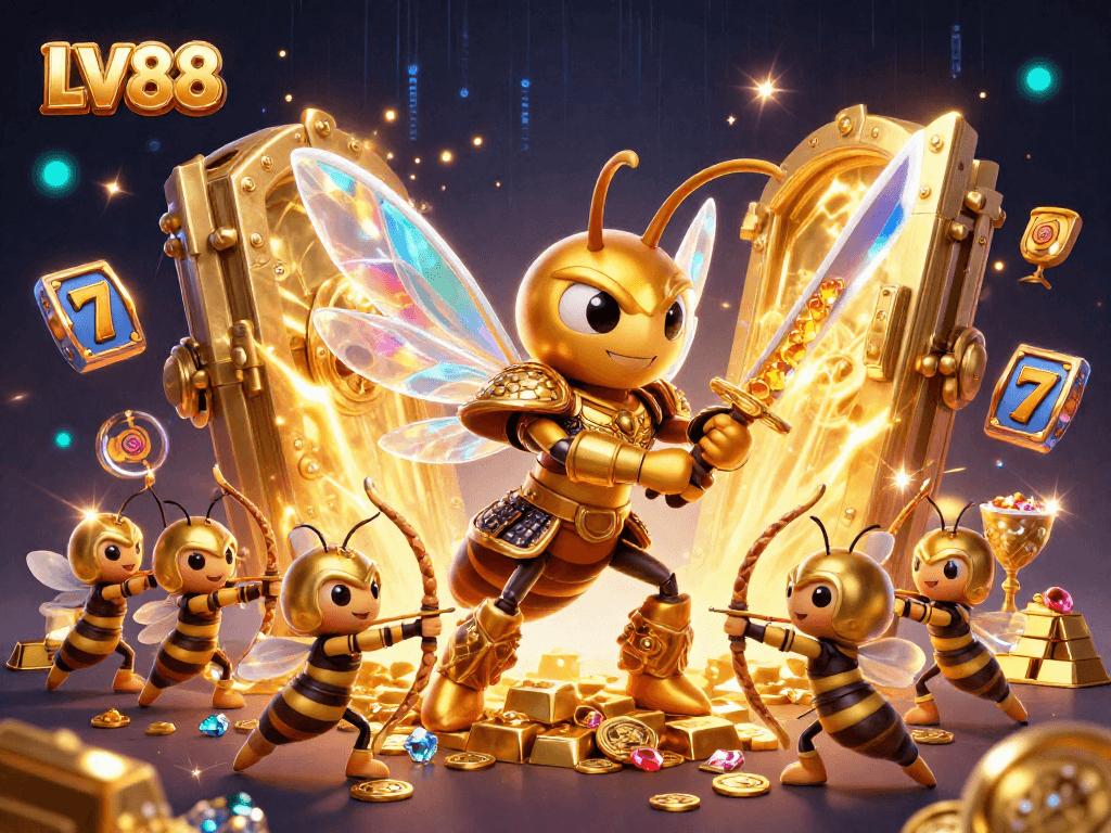 Engage with LV88's vibrant casino world filled with luck, treasures, and excitement!