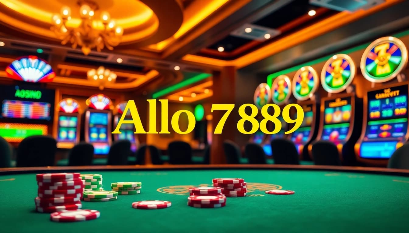 Alo 789 enhances your gaming experience with vibrant poker chips and exciting casino visuals.
