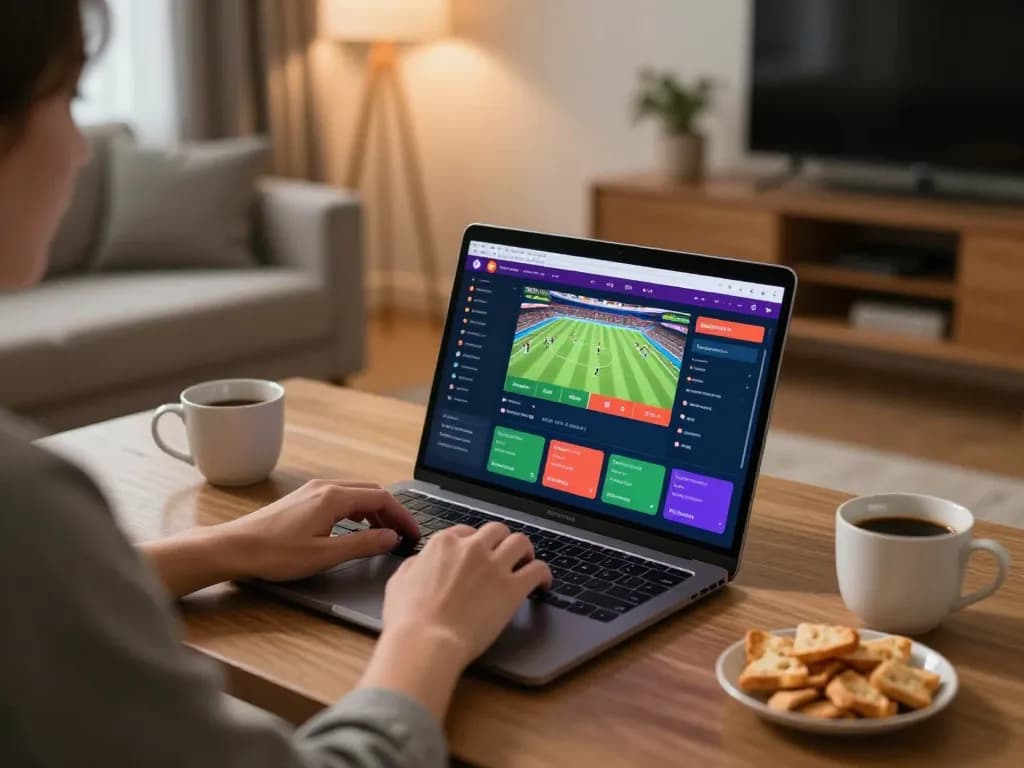 Experience thrilling sports betting at WW88 with a cozy home setup.