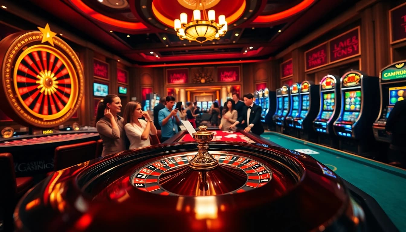 Players enjoy high stakes at the roulette table on https://uu88xpj.com/ featuring vibrant casino atmosphere.