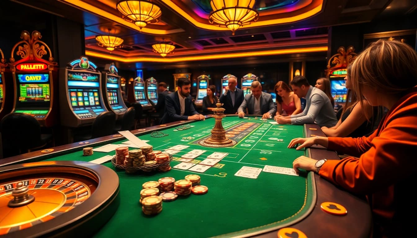 Experience thrilling gaming action at nohu90 with vibrant slot machines and exciting poker play.
