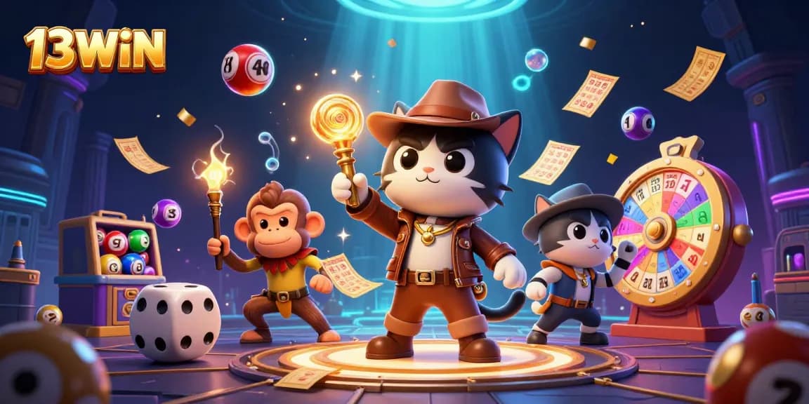 Experience thrilling wins at 13WIN with vibrant games and dynamic lottery action.
