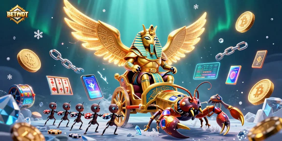 Experience thrilling wins with BETBDT in an immersive casino scene featuring vibrant 3D elements.