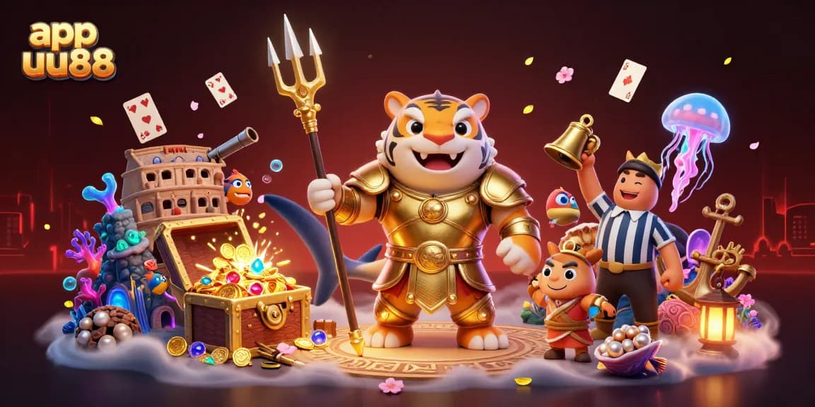 Play slots and win big with app uu88 at this vibrant underwater casino!