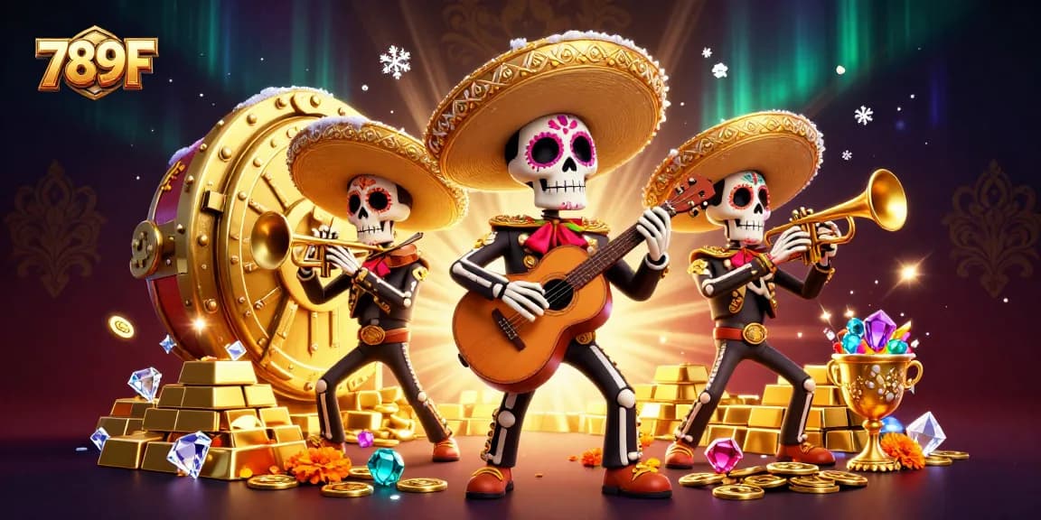Engage in thrilling gameplay at 789F while enjoying colorful mariachis and riches.