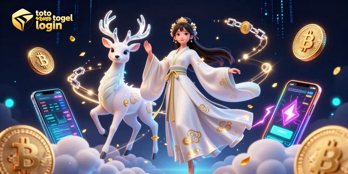 Experience the thrilling toto togel login with vibrant casino elements and magical visuals.
