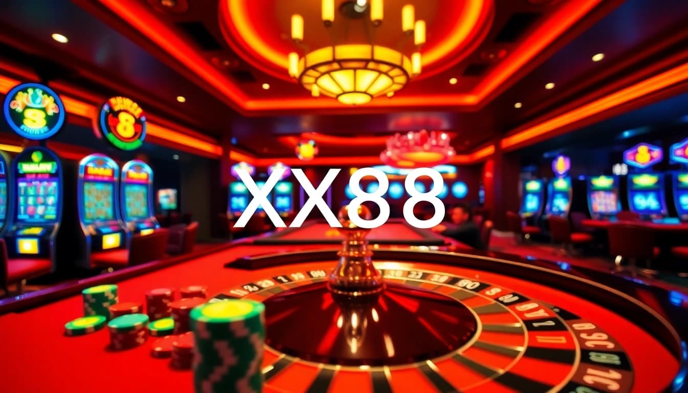 Experience high-stakes play at XX88 with vibrant casino games and thrilling excitement.