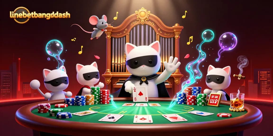 Experience thrilling games at linebetbangladesh with enchanting casino visuals and stunning 3D art.